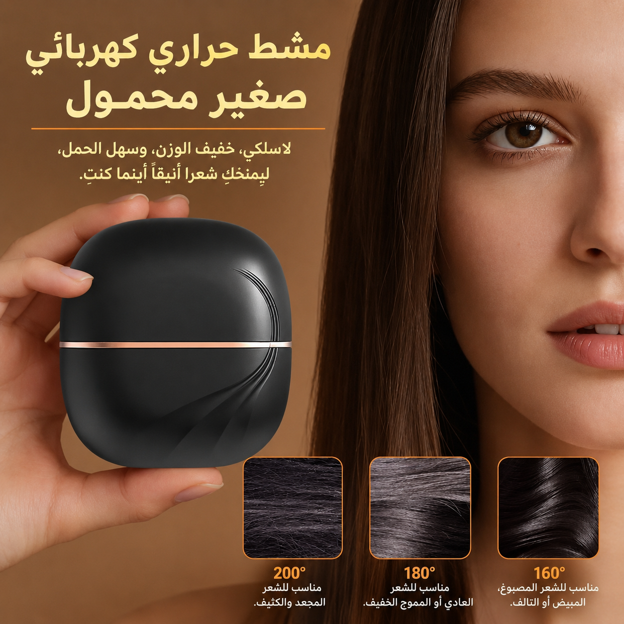 مشط الحراري الصغير😍